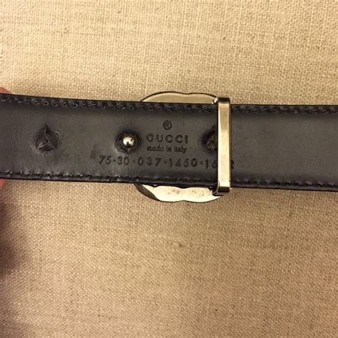 gucci belt serial number 174876|gucci belt replacement screws.